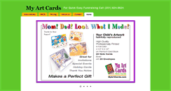 Desktop Screenshot of myartcards.com